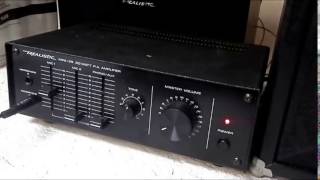 Realistic MPA25 vintage PA system demo [upl. by Kosel411]