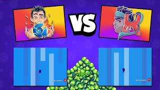 BRAWL STARS  BATTLE PACK OPENING GAEL2TOULON VS DAVIDK [upl. by Strawn]