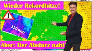 Temperatursturz Nächste Woche Hitze ade Doch bis dahin Hitzewelle nonstop im Osten [upl. by Kenelm122]