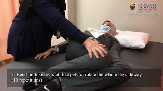 Geriatric Physiotherapy Passive Movement [upl. by Esele]