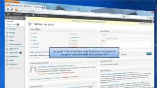 Créez votre site web Wordpress en quelques clics [upl. by Baruch332]