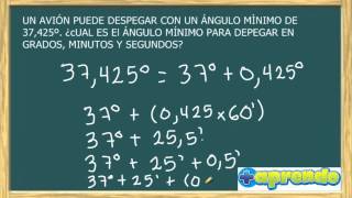 CONVERTIR GRADOS A GRADOS MINUTOS Y SEGUNDOS Y VIVEVERSA [upl. by Deedee66]