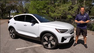 Is the 2024 Volvo C40 Recharge a better SUV to buy than a Audi etron [upl. by Nhguahs470]