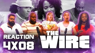 The Wire  4x8 Corner Boys  Group Reaction [upl. by Malcah]