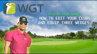 WGT Golf How to equip THREE wedges in your bag [upl. by Alauqahs]