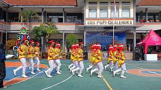 PASKIBRA SMPN 1 Kadungora tampil keren di LKBB ARUTALA 2024 tingkat Jawa Barat [upl. by Xad381]