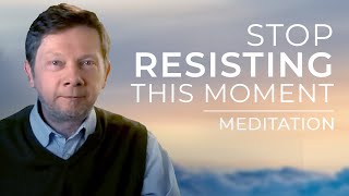 Allow This Moment to Be as It Is  Let Go and Surrender with This 20 Minute Meditation with Eckhart [upl. by Amsirahc]