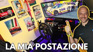 La mia postazione per il simracing [upl. by Ahsak]