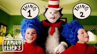 Thing One and Thing Two  The Cat In The Hat 2003  Family Flicks [upl. by Leinnad703]