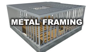 Metal Framing  Tools Fastening Methods Fundamentals [upl. by Olemrac928]