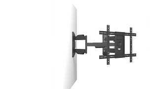 Assembly and mounting instructions for the TV wall corner mount BP0047 [upl. by Lorou]