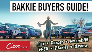 Bakkie Buyers Guide Hilux vs Ranger vs New Navara vs Amarok V6 vs Mazda BT50 vs GWM PSeries [upl. by Tsiuqram]