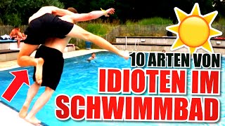 10 ARTEN VON NERVIGEN MENSCHEN IM SCHWIMMBAD [upl. by Yllak698]