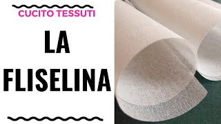 LA FLISELINA  TESSUTO DI RINFORZO CCarpentieri [upl. by Katerine]