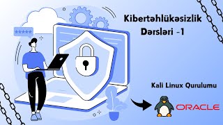 Kibertəlükəsizlik Dərsləri 1 Kali Linux Qurulumu [upl. by Eetnom]