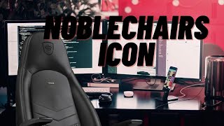 Noblechair Icon Gaming Stoel Review  Thuiskantoor In Stijl [upl. by Kamp]