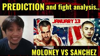 JASON MOLONEY VS SAUL SANCHEZ PREDICTION AND FIGHT ANALYSIS [upl. by Dina32]