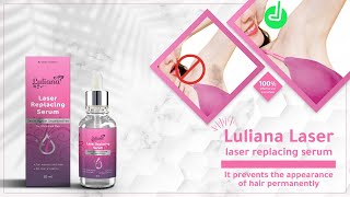 LULIANA HAIR INHIBITOR SERUM [upl. by Ahsinej]