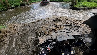 Quadownia  Topimy rolujemy quady katujemy 😁 Polaris Sportsman 570 vs CanAm outlander 1000 [upl. by Modla151]