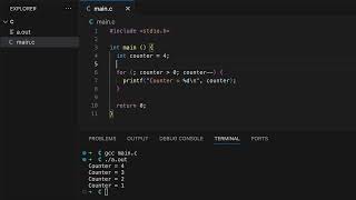 C Programming Tutorial 7  For Loop [upl. by Noillimaxam889]