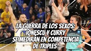 Stephen Curry vs Sabrina Ionescu ¿Quién Ganará el Desafío de Triples [upl. by Dominy780]