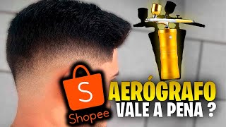 COMPREI UM MINI AERÓGRAFO PORTÁTIL NA SHOPEE VALE A PENA [upl. by Eciruam]