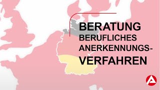 Beratung für das berufliche Anerkennungsverfahren in Deutschland [upl. by Attenev]