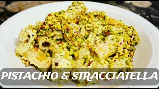 PASTA CON PISTACCHIO E STRACCIATELLA incredibly easy and delicious recipe [upl. by Fairleigh237]