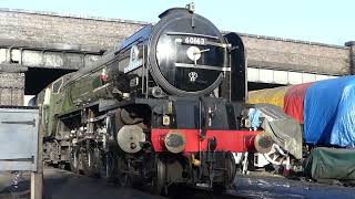 Steam Loco 60163 Tornado at Loughborough greatcentralrailway [upl. by Accebor]