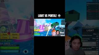 Light Vs Portal  Fruit Spawned bloxfruits roblox [upl. by Gabbie422]