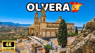 🇪🇦4K OLVERA  The Historic White Village of Cádiz  Spains Most Beautiful Villages  Andalucía [upl. by Airekat]