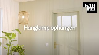 KARWEI  Hanglamp ophangen [upl. by Lowrance]