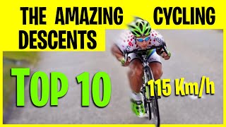 TOP 10 ► INCREDIBLE DESCENTS  OVER 100 Kmh 😱Masters Descending  FAST and FURIOUS on BIKE [upl. by Atteuqcaj]