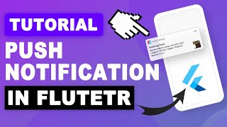 Flutter Tutorial  Flutter Push Notification Easy Push Notification in Flutter [upl. by Fredric128]