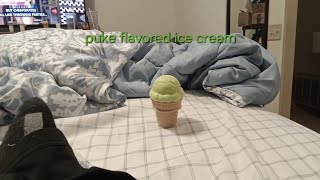 puke Flavored ice cream behind the scenes [upl. by Irelav463]