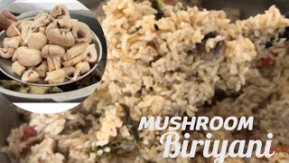 மஷ்ரூம் பிரியாணிmushroom biryani recipe in tamil காளான் பிரியாணி  recipe in Tamil [upl. by Gram]