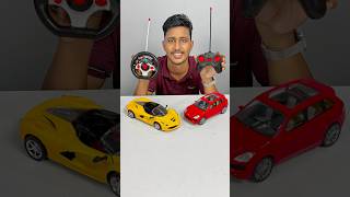 Ran RC car VS remote control Ferrari car [upl. by Washburn634]