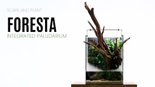 Ultum Nature Systems Foresta 35E Integrated Paludarium Scaping [upl. by Lytton]