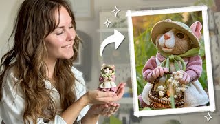 I Made A Tiny Posable Mouse Im Out of Control  DIY Art Doll [upl. by Violeta916]