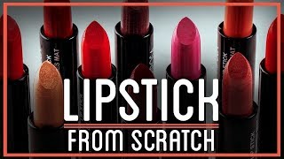 How To Make Lipstick amp Lip Balm From Scratch  How to Make Everything [upl. by Eiramanig]