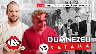 DUMNEZEU vs SATANA Ep3 Vizită intro școala din România [upl. by Lyrrehs285]