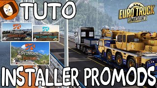 INSTALLER FACILEMENT PROMODS SUR ETS 2  TUTO 2023 [upl. by Tsepmet]