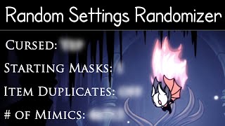 Randomizing The Hollow Knight Randomizer Itself [upl. by Leima]