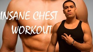 Insane Push up Routine for a fuller chest [upl. by Hertha]