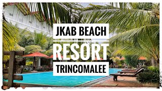 JKAB Beach Resort Trincomalee  Beach Resort  Travel with Aaru  Trinco [upl. by Angelia]