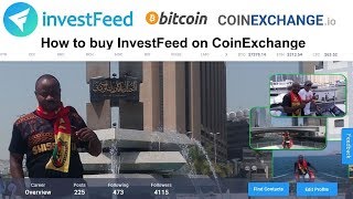 How to buy InvestFeed coins on CoinExchange Quickly [upl. by Ku]