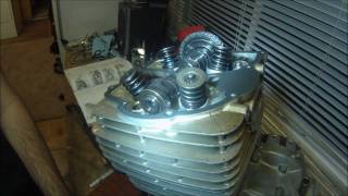 Complete single cylinder rebuild 600cc RFVC XR600R 10 of 11 [upl. by Gove]