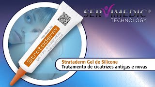 Strataderm Tratamento e Prevenção de Cicatrizes Gel de Silicone de Grau Médico [upl. by Bonnice]