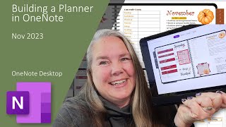 How to Build a linked planner in OneNote [upl. by Teemus60]