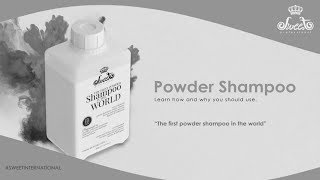 MEET OUR PRODUCT  POWDER SHAMPOO [upl. by Rosalia]